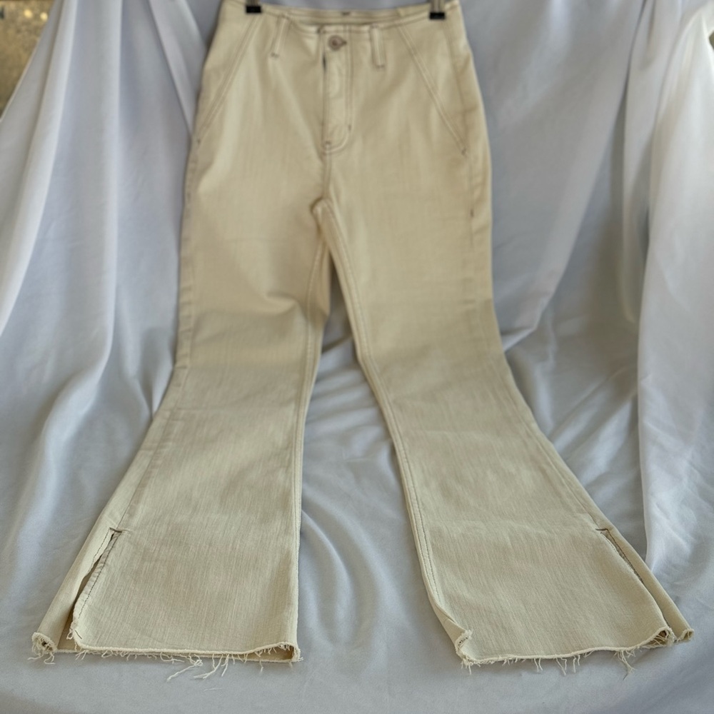 We The Free Cream Bootcut Pants
